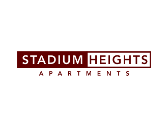 Stadium Heights Apartments logo design by ingepro