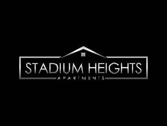 Stadium Heights Apartments logo design by giphone
