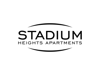 Stadium Heights Apartments logo design by ubai popi