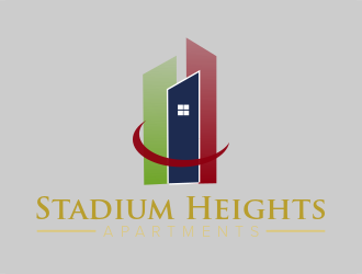 Stadium Heights Apartments logo design by citradesign