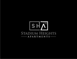 Stadium Heights Apartments logo design by sheilavalencia