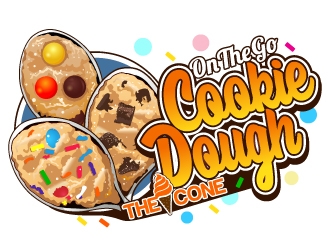On The Go Cookie Dough logo design by Suvendu