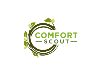Comfort Scout logo design by akhi