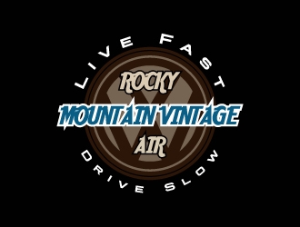 Rocky Mountain Vintage Air  logo design by aryamaity
