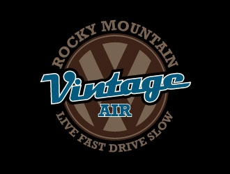 Rocky Mountain Vintage Air  logo design by daywalker