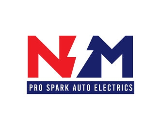 N.M. Pro Spark Auto Electrics logo design by Conception