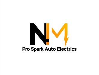 N.M. Pro Spark Auto Electrics logo design by Gwerth
