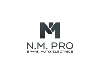 N.M. Pro Spark Auto Electrics logo design by AamirKhan