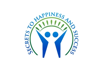 Secrets to happiness and success logo design by uttam