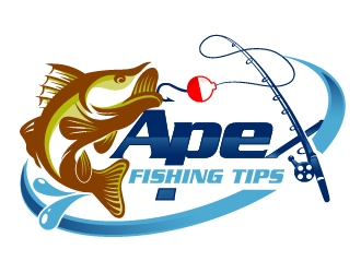 Apex Fishing Tips logo design by dorijo