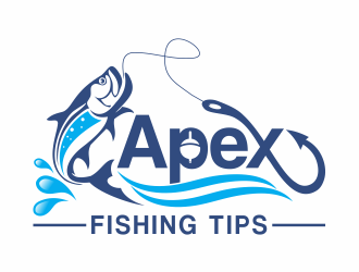 Apex Fishing Tips logo design by up2date