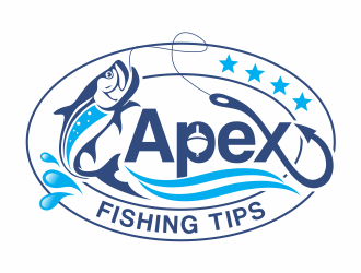 Apex Fishing Tips logo design by up2date