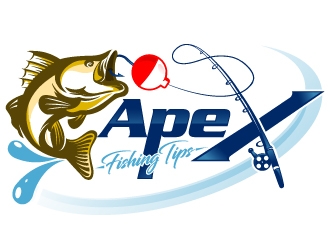 Apex Fishing Tips logo design by dorijo