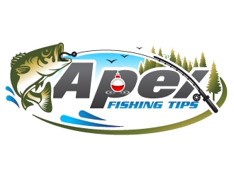 Apex Fishing Tips logo design by Suvendu