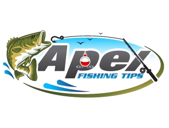 Apex Fishing Tips logo design by Suvendu