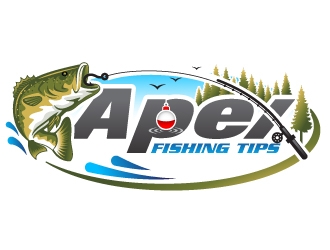 Apex Fishing Tips logo design by Suvendu