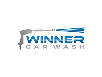 Winner Car Wash logo design by Rizqy