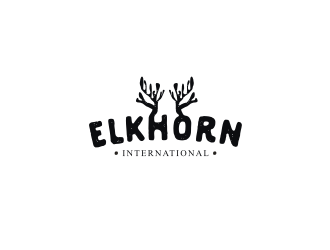 ELKHORN OUTFITTERS INTERNATIONAL logo design by kevlogo