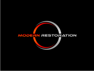 modern restoration logo design by johana