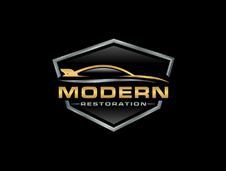 modern restoration logo design by ndaru
