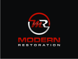 modern restoration logo design by mbamboex
