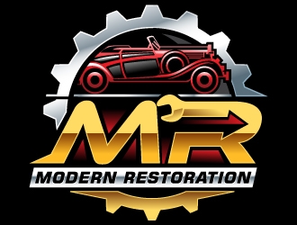 modern restoration logo design by Suvendu