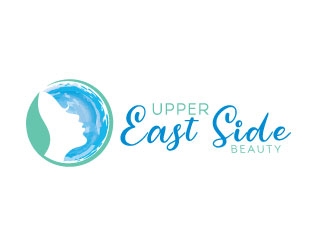 Upper East Side Beauty logo design by MonkDesign