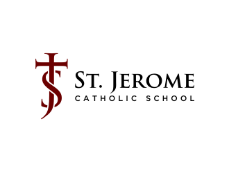 St. Jerome Catholic School logo design by GemahRipah