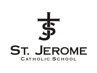 St. Jerome Catholic School logo design by Sheilla