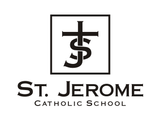 St. Jerome Catholic School logo design by Sheilla