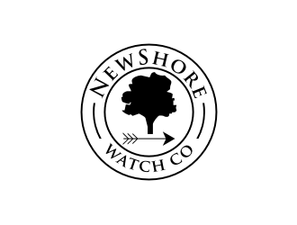 NewShore watch co logo design by johana