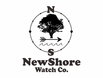 NewShore watch co logo design by Realistis