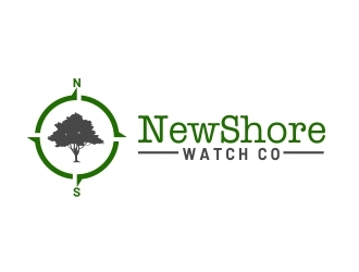 NewShore watch co logo design by amar_mboiss