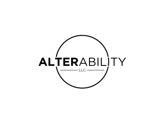 AlterAbility, LLC logo design by sodimejo