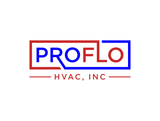 ProFlo HVAC, Inc. logo design by p0peye