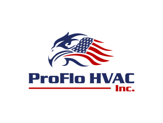 ProFlo HVAC, Inc. logo design by ammad