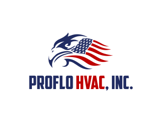ProFlo HVAC, Inc. logo design by ammad