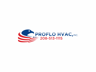 ProFlo HVAC, Inc. logo design by luckyprasetyo