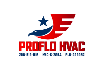 ProFlo HVAC, Inc. logo design by logy_d
