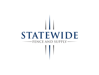 Statewide Fence and Supply logo design by asyqh