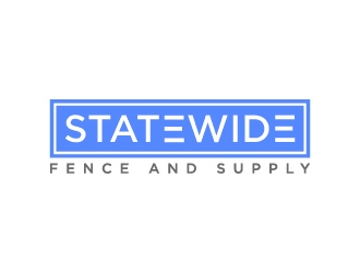 Statewide Fence and Supply logo design by treemouse