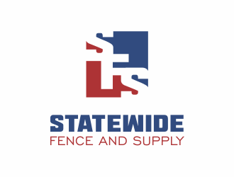 Statewide Fence and Supply logo design by up2date
