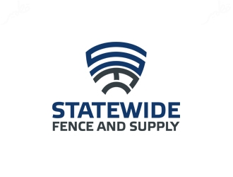 Statewide Fence and Supply logo design by Kebrra