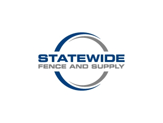 Statewide Fence and Supply logo design by wongndeso