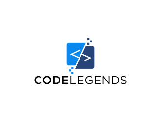 CodeLegends logo design by checx