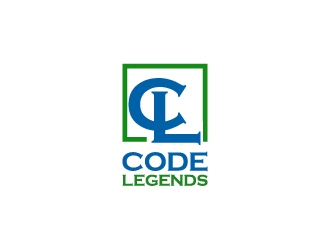 CodeLegends logo design by aryamaity