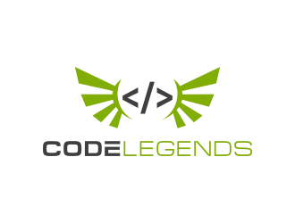 CodeLegends logo design by Dakon