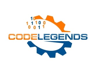 CodeLegends logo design by uttam