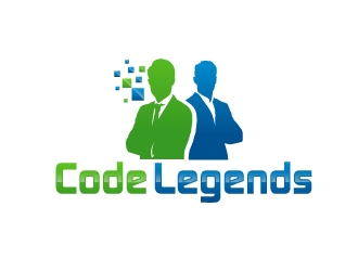 CodeLegends logo design by uttam