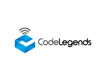 CodeLegends logo design by maze